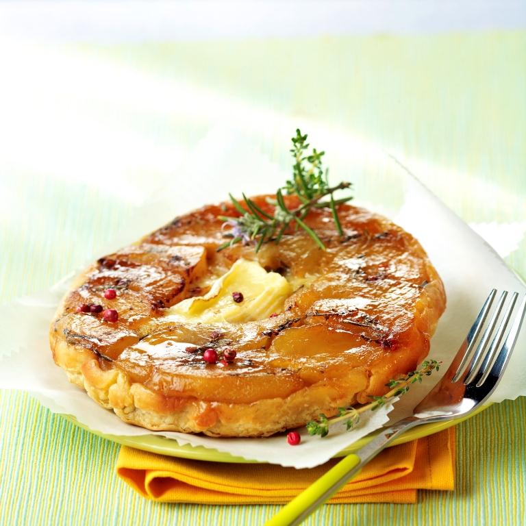 Recette Tarte Tatin Au Saint Marcellin Fromage Saint Marcellin Igp 