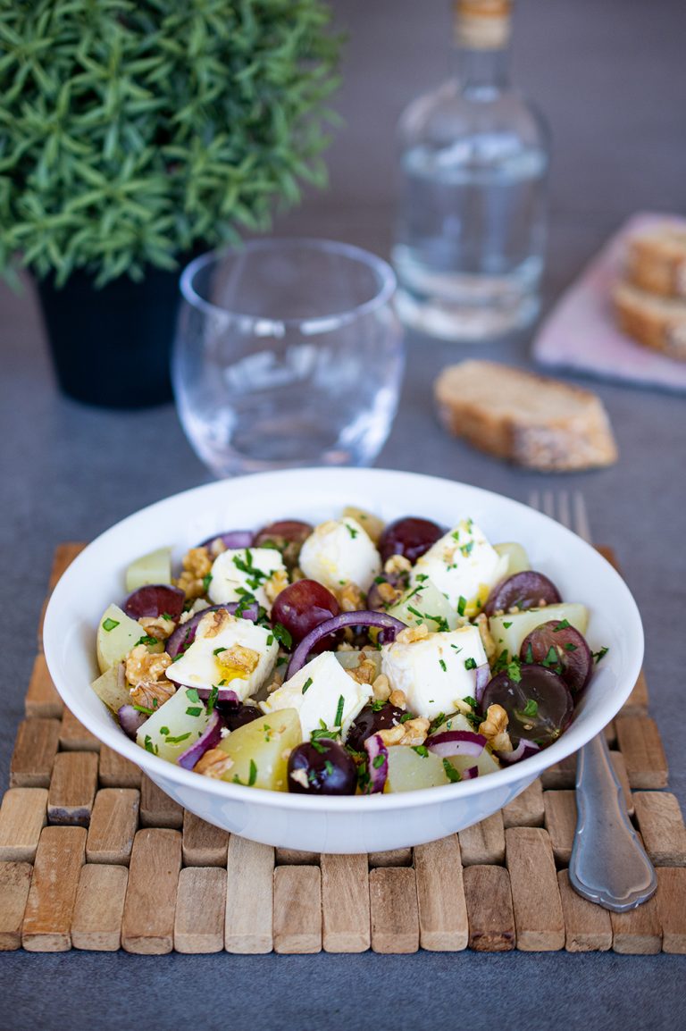 Recette Salade Au Saint Marcellin Et Raisins Fromage Saint Marcellin Igp 